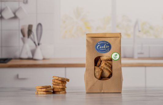 Gluten-Free Gourmet Butter Almond Cookies - 36 Bite-sized Cookies (4.8 oz)